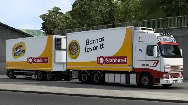ETS2 - Volvo FH12 MK1 Helles Transport Combo Skin ETS2 - Volvo FH12 MK1 Helles Transport Combo Skin