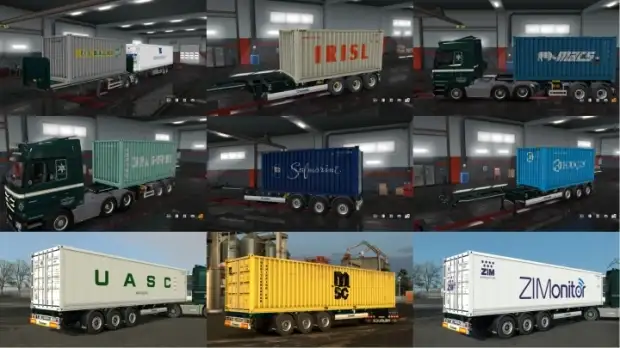 ETS2 - Arnooks Container Pack V13 ETS2 - Arnooks Container Pack V13