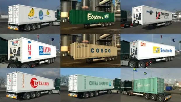 ETS2 - Arnooks Container Pack V13 ETS2 - Arnooks Container Pack V13