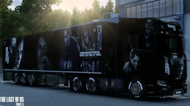 ETS2 - The Last of Us II Skin v1.0 ETS2 - The Last of Us II Skin v1.0