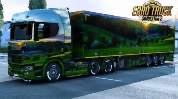 ETS2 - Nature Skin Pt1 ETS2 - Nature Skin Pt1