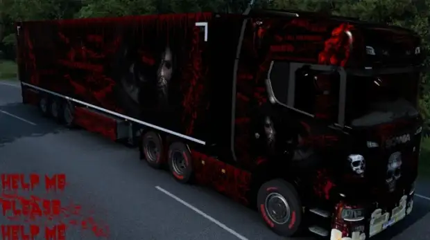ETS2 - Horror Skin ETS2 - Horror Skin