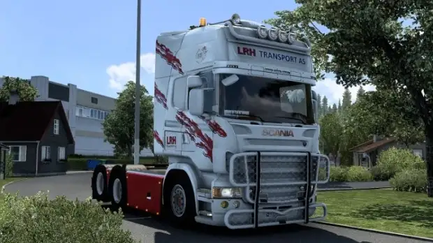 ETS2 - Scania RJL LRH Transport Skin v1.0