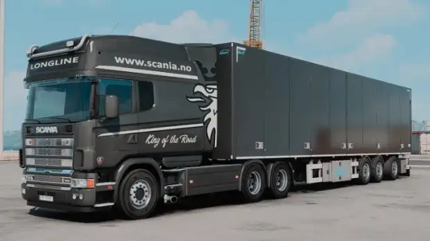 ETS2 - Scania R4 Longline Scania Norway Skin v1.0