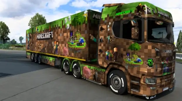 ETS2 - Minecraft Skin ETS2 - Minecraft Skin