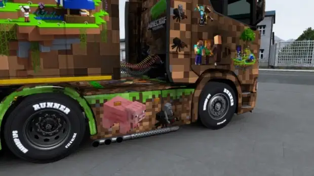 ETS2 - Minecraft Skin ETS2 - Minecraft Skin