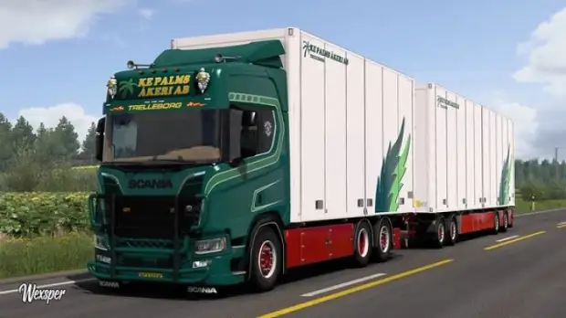 ETS2 - Scania R & S KE Palms Akeri AB Skin Pack V1.0 ETS2 - Scania R & S KE Palms Akeri AB Skin Pack V1.0