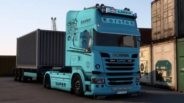 ETS2 - Scania FreD Kersten Transporte Skin