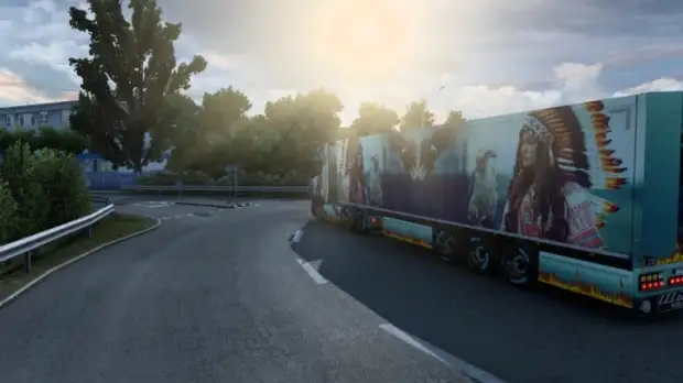 ETS2 - Scania New Skin Project Native Girl V0.7 ETS2 - Scania New Skin Project Native Girl V0.7
