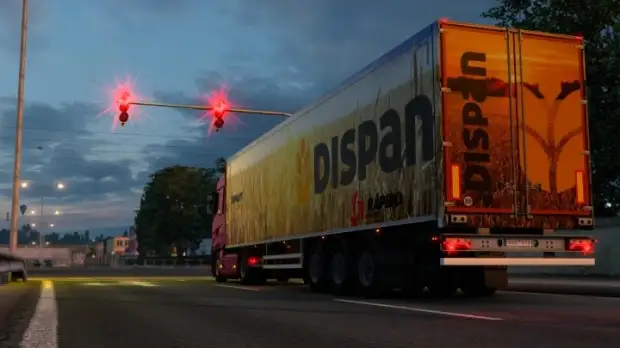 ETS2 - Trailer Skin Dispan and Transportes Rapido Portuguese Companies V2.0 ETS2 - Trailer Skin Dispan and Transportes Rapido Portuguese Companies V2.0