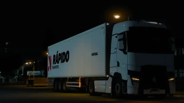 ETS2 - Trailer Skin Transportes Rapido Portuguese Company V2.0