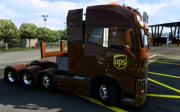 ETS2 - Volvo FH16 2012 UPS Skin V1.0 ETS2 - Volvo FH16 2012 UPS Skin V1.0