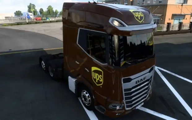 ETS2 - DAF UPS Skin 2021 V1.0