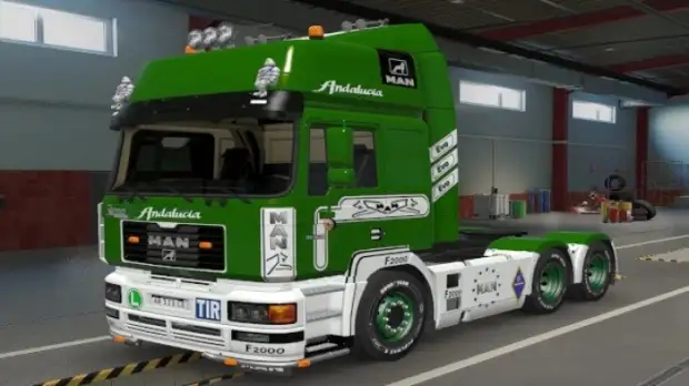 ETS2 - MAN F2000 Evo Paintjob (1.43.x)