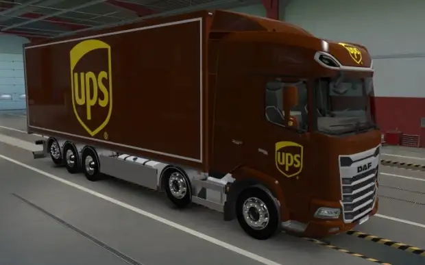 ETS2 - Daf 2021 Tandem Vak UPS Skin V1.0 (1.43.x) ETS2 - Daf 2021 Tandem Vak UPS Skin V1.0 (1.43.x)