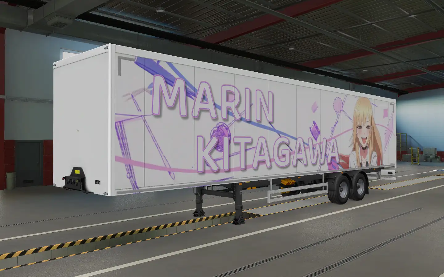 ETS2 - Marin Kitagawa Skin Trailer (1.43.x) ETS2 - Marin Kitagawa Skin Trailer (1.43.x)