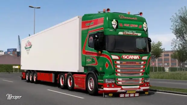 ETS2 - Scania RJL Jan Mues Skin Pack V1.0 (1.43.x) ETS2 - Scania RJL Jan Mues Skin Pack V1.0 (1.43.x)