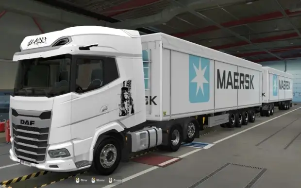 ETS2 - Kraker Walkingfloor Maersk Skin V1.0 (1.43.x) ETS2 - Kraker Walkingfloor Maersk Skin V1.0 (1.43.x)