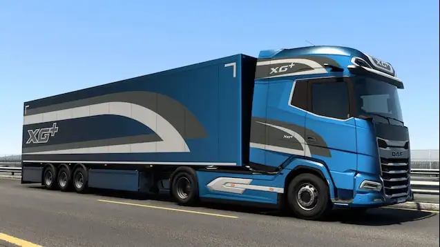 ETS2 - DAF XG+ Classic Edition Skin For All Trailers V1.0 (1.43.x) ETS2 - DAF XG+ Classic Edition Skin For All Trailers V1.0 (1.43.x)