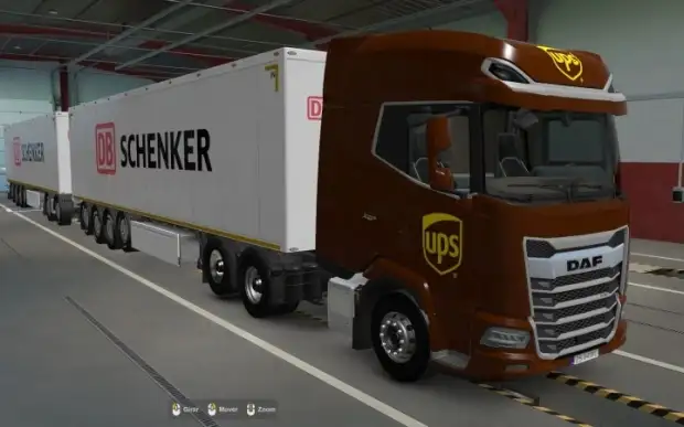 ETS2 - Daf 2021 Ups Skin V1.0 (1.43.x) ETS2 - Daf 2021 Ups Skin V1.0 (1.43.x)