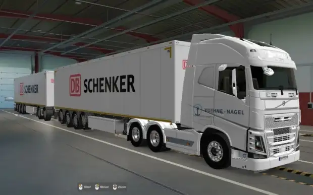 ETS2 - Volvo FH16 2012 8x4 Kuehne + Nagel White Skin (1.43.x) ETS2 - Volvo FH16 2012 8x4 Kuehne + Nagel White Skin (1.43.x)