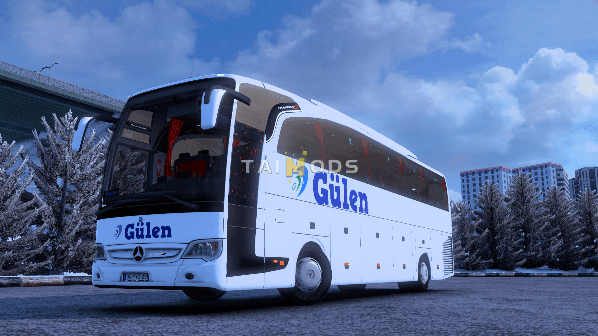 ETS2 - Travego SE 15 SHD 2015 Yozgat Gulen Truzim Skin V1.2 (1.43.x) ETS2 - Travego SE 15 SHD 2015 Yozgat Gulen Truzim Skin V1.2 (1.43.x)