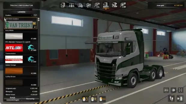 ETS2 - Van Triest Skin (1.42.x) ETS2 - Van Triest Skin (1.42.x)