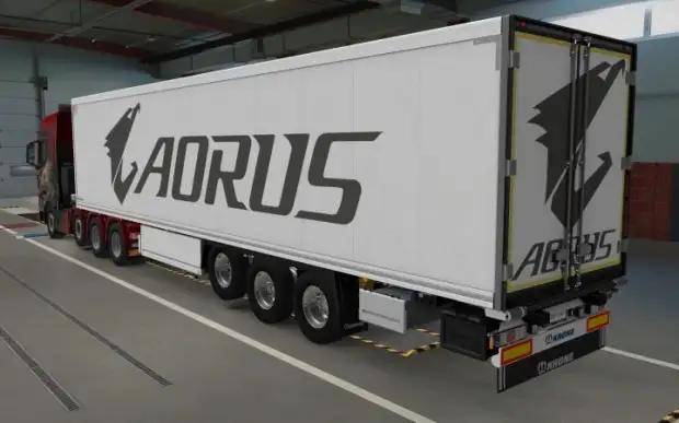 ETS2 - SCS Trailer Krone Cool Liner 46 Skins (1.43.x) ETS2 - SCS Trailer Krone Cool Liner 46 Skins (1.43.x)