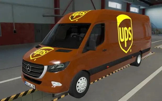ETS2 - Mercedes-Benz Sprinter 2021 UPS Skin (1.43.x) ETS2 - Mercedes-Benz Sprinter 2021 UPS Skin (1.43.x)