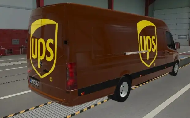 ETS2 - Mercedes-Benz Sprinter 2021 UPS Skin (1.43.x) ETS2 - Mercedes-Benz Sprinter 2021 UPS Skin (1.43.x)