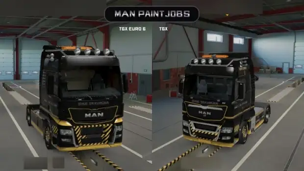 ETS2 - TimeTraveler Hazard Paintjob Pack Vanilla V1.03 (1.42.x) ETS2 - TimeTraveler Hazard Paintjob Pack Vanilla V1.03 (1.42.x)