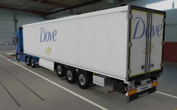 ETS2 - SCS Trailer Krone Cool Liner Dove Skin V1.0 (1.43.x) ETS2 - SCS Trailer Krone Cool Liner Dove Skin V1.0 (1.43.x)