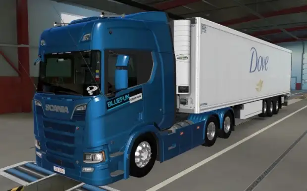 ETS2 - SCS Trailer Krone Cool Liner Dove Skin V1.0 (1.43.x) ETS2 - SCS Trailer Krone Cool Liner Dove Skin V1.0 (1.43.x)