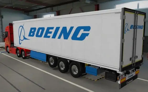 ETS2 - SCS Trailer Krone Cool Liner Boeing Skin (1.42.x) ETS2 - SCS Trailer Krone Cool Liner Boeing Skin (1.42.x)