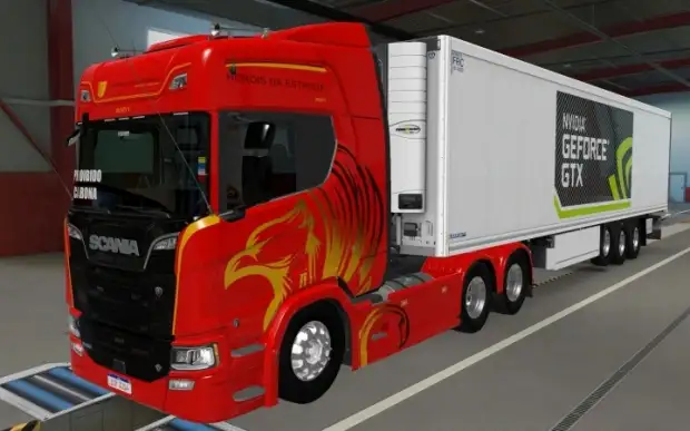 ETS2 - SCS Trailer Krone Cool Liner Nvidia Geforce Skin (1.42.x) ETS2 - SCS Trailer Krone Cool Liner Nvidia Geforce Skin (1.42.x)