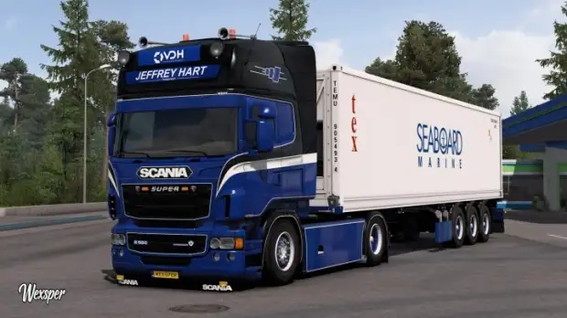 ETS2 - Scania RJL Jeffrey Hart Skin Pack V1.0 (1.42.x)