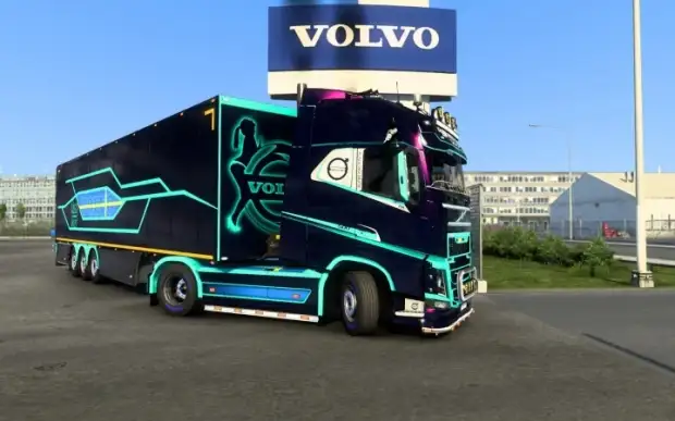 ETS2 - Scania and Volvo Lines Paintjob V1.0 (1.42.x) ETS2 - Scania and Volvo Lines Paintjob V1.0 (1.42.x)
