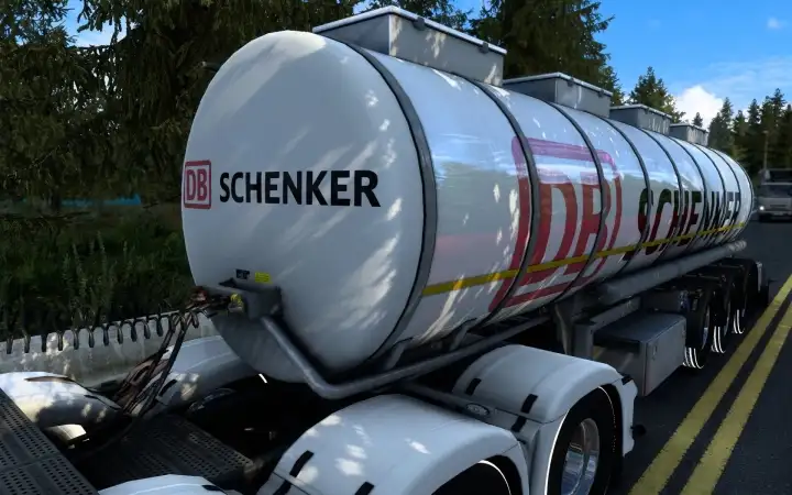 ETS2 - SCS Food Tank DB Schenker Skin (1.41.x) ETS2 - SCS Food Tank DB Schenker Skin (1.41.x)