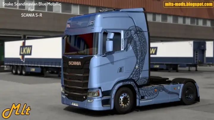 ETS2 - Snake Skin for Scania Next Gen S-R V0.1 (1.41.x) ETS2 - Snake Skin for Scania Next Gen S-R V0.1 (1.41.x)
