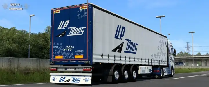 ETS2 - U.P. Trans DAF XF E6 Skin Pack V1.0 (1.41.x) ETS2 - U.P. Trans DAF XF E6 Skin Pack V1.0 (1.41.x)