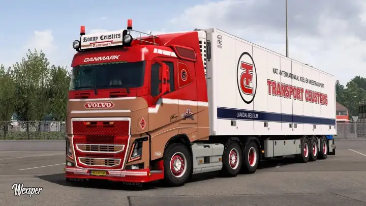 ETS2 - Volvo FH16 2012 Ronny Ceusters Skin Pack V1.0 (1.41.x) ETS2 - Volvo FH16 2012 Ronny Ceusters Skin Pack V1.0 (1.41.x)