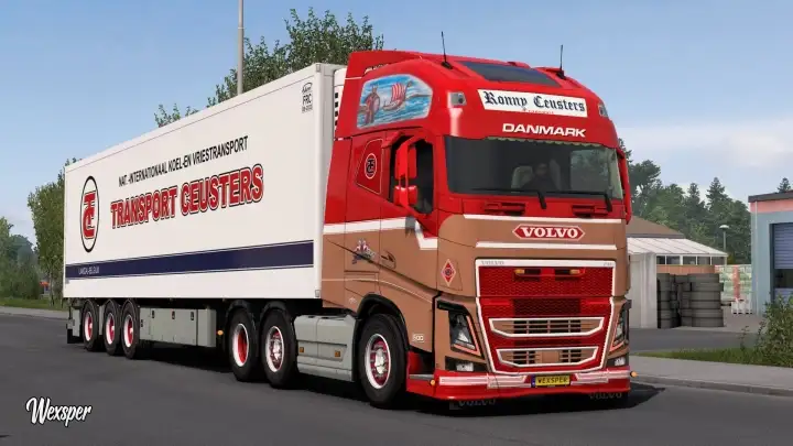 ETS2 - Volvo FH16 2012 Ronny Ceusters Skin Pack V1.0 (1.41.x) ETS2 - Volvo FH16 2012 Ronny Ceusters Skin Pack V1.0 (1.41.x)