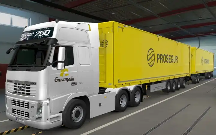 ETS2 - Volvo FH16 2009 Giovanella Skin (1.40.x)