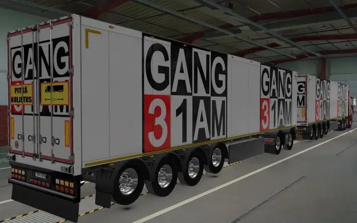 ETS2 - Owned Trailers SCS Gang 31AM Skin (1.40.x)