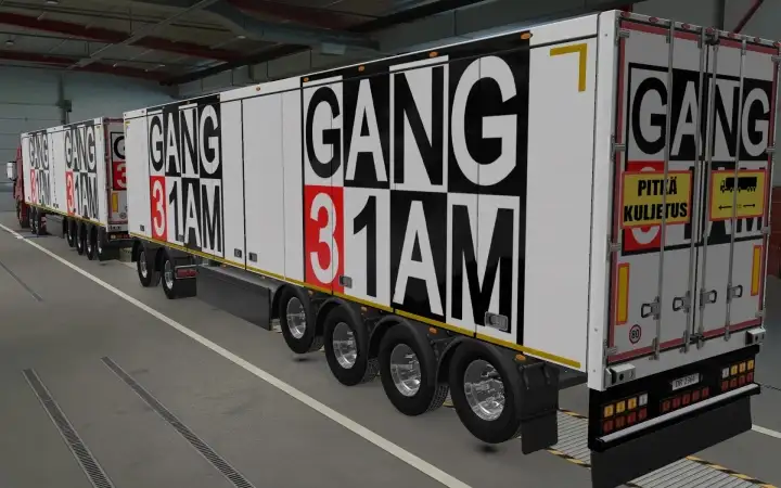 ETS2 - Owned Trailers SCS Gang 31AM Skin (1.40.x)