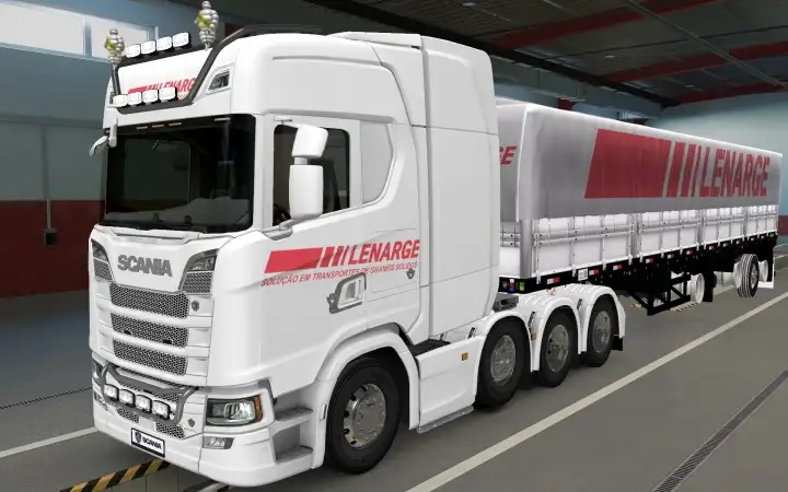 ETS2 - Scania S 2016 8x4 Lenarge Skin (1.40.x) ETS2 - Scania S 2016 8x4 Lenarge Skin (1.40.x)