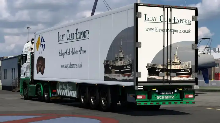 ETS2 - Islay Crab Exports Skin Pack V1.0 (1.40.x) ETS2 - Islay Crab Exports Skin Pack V1.0 (1.40.x)