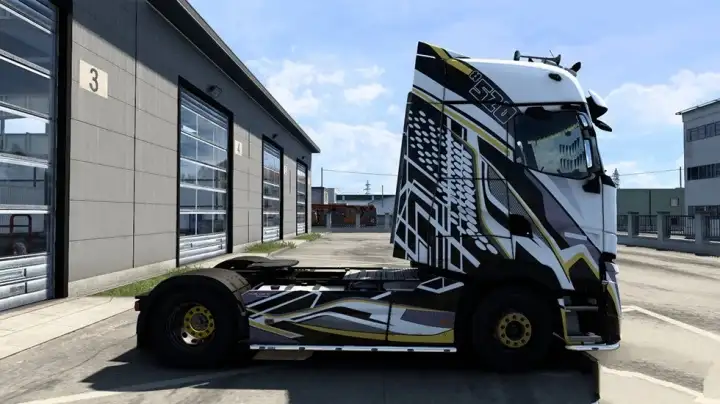 ETS2 - Renault T Evolution Acconcia & T Skin V1.0 (1.40.x)