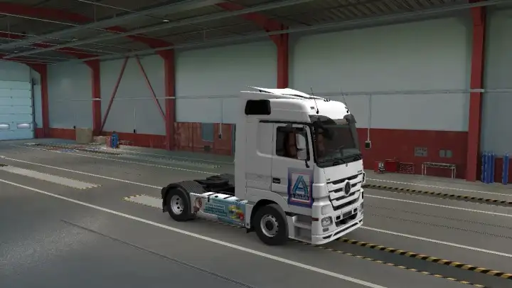 ETS2 - Mercedes-Benz Actros 2009 Skin (1.40.x)