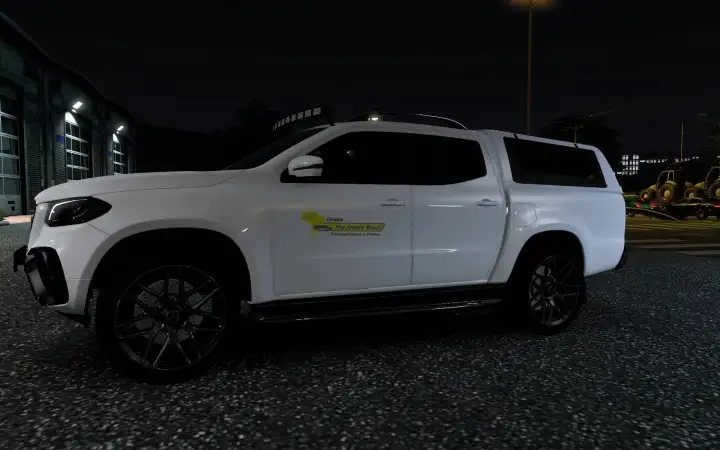 ETS2 - Mercedes-Benz W470 X-Class Transportadora PRA Frente Brasil Skin (1.40.x)